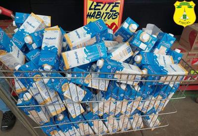 Procon recolhe 1,2 mil litros de leite contaminado no DF