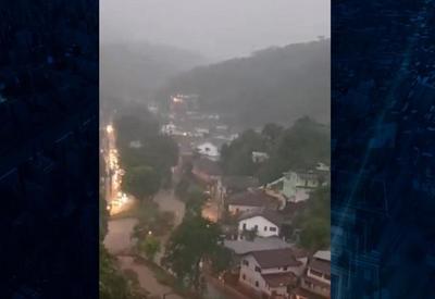 Chuva volta a provocar estragos no Rio de Janeiro