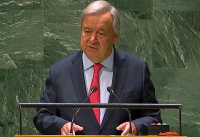 Secretário-geral da ONU, Guterres cobra responsabilidade com o planeta