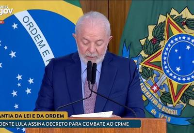 Em anúncio de Segurança, Lula confirma atuação das Forças Armadas em portos e aeroportos