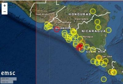 Nicarágua registra dois fortes terremotos nesta 3ª feira