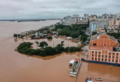 Após maior cheia de Porto Alegre, nível do rio Guaíba passa dos 5 metros