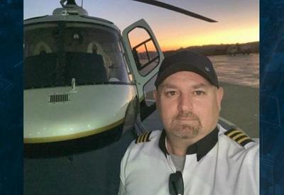 Polícia prende terceiro suspeito pela morte de piloto de helicóptero
