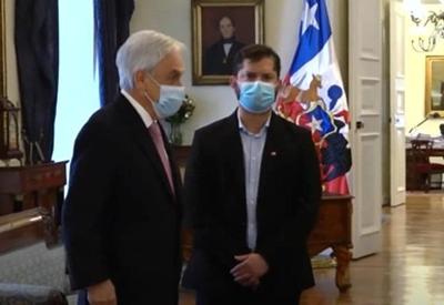 Presidente eleito do Chile se encontra com Sebastián Piñera