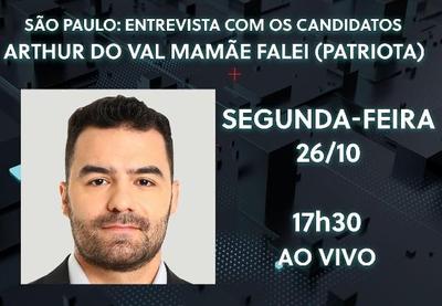 SBT Eleições 2020: Arthur do Val Mamãe Falei será o entrevistado desta segunda-feira