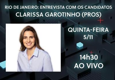 SBT Eleições 2020, Rio: Clarissa Garotinho é a entrevistada desta quinta
