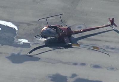 Vídeo: helicóptero cai na Zona Norte de São Paulo