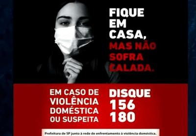 SP: Prefeitura lança campanha contra violência doméstica