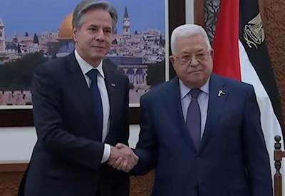 Secretário de Estado dos EUA se reúne com presidente da Autoridade Palestina 