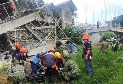 Terremoto de 7.6 graus atinge as Filipinas