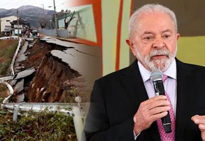 Brasil Agora ao vivo: terremotos causam destruição e mortes no Japão; no Brasil, Lula sanciona LDO