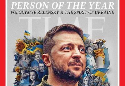 Presidente da Ucrânia é eleito 'Personalidade do Ano' pela revista Time