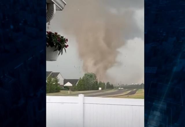 Tornado causa destruição e morte de três pessoas nos EUA