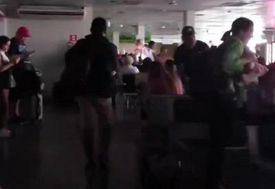 Aeroporto de São Luís fica sem energia devido a fortes raios