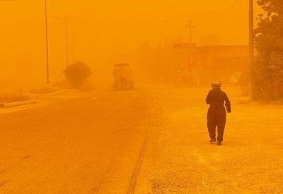 Iraque fecha aeroportos e suspende aulas após nova tempestade de areia