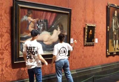 Ativistas são presos após atacar quadro de pintor espanhol Diego Velázquez em Londres