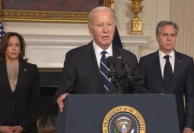 Biden reforça apoio dos EUA a Israel e defende resposta a ataques