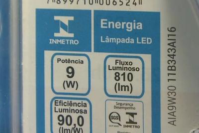 Venda de lâmpadas de LED sem certificação será proibida