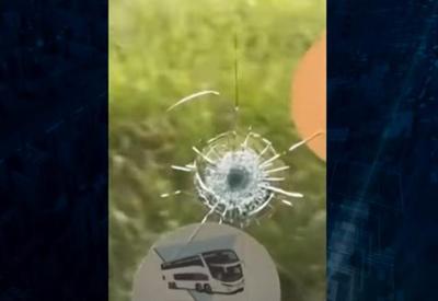 Banda Bonde do forró sofre tentativa de assalto e tem ônibus baleado