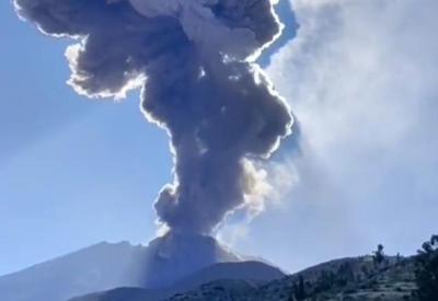 Peru declara estado de emergência em região próxima a vulcão em erupção
