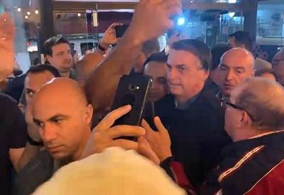 Bolsonaro se encontra com Tarcísio de Freitas em São Paulo