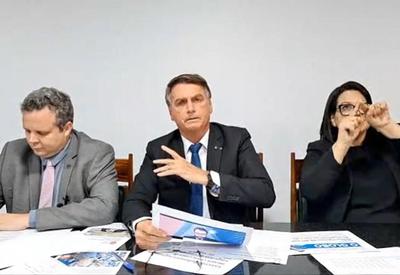 "Início da censura no Brasil", diz Bolsonaro em crítica ao PL das Fake News