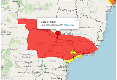 Inmet emite alerta vermelho para onda de calor em 7 estados do Brasil; saiba mais