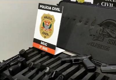 Polícia faz apreensão em clube de tiro que rifava armas em São Paulo