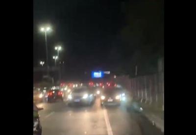 No Rio, motoristas são vítimas de arrastão na Linha Amarela nesta 6ª Santa