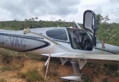Duas aeronaves de pequeno porte caem em Minas Gerais
