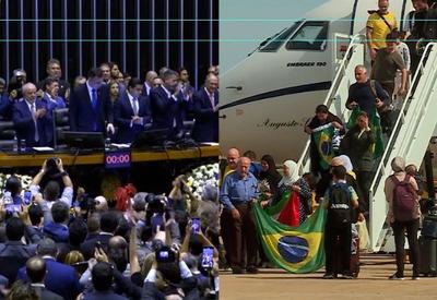 Brasil Agora: novo grupo de brasileiros e familiares deixará Gaza; Reforma Tributária é promulgada