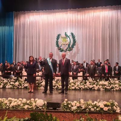 Alckmin participa de posse do presidente da Guatemala e defende a democracia 