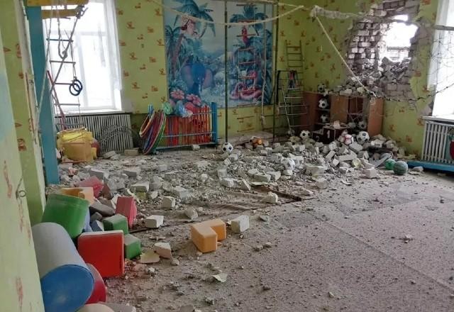 Separatistas pró-Rússia atacam escola infantil na Ucrânia
