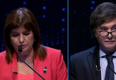 Eleições na Argentina: candidatos à Presidência participam de debate