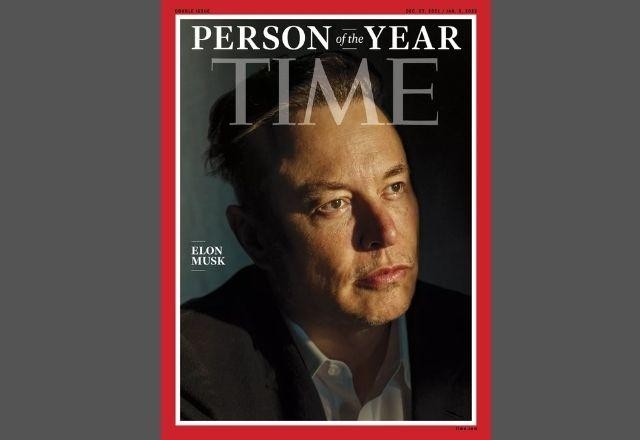 Dono da Tesla, Elon Musk, é eleito 'Personalidade do Ano' pela Time