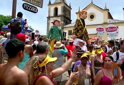 Ao som de muito frevo, Olinda encerra festas do carnaval 2023