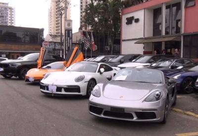 Polícia Civil apreende cerca de 50 veículos de luxo em São Paulo