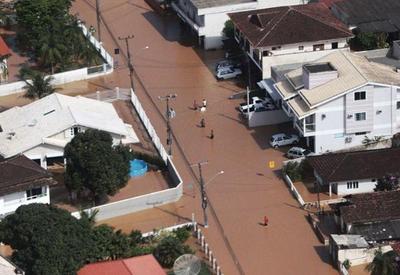 Chuva deixa 46 municípios de Santa Catarina em situação de emergência