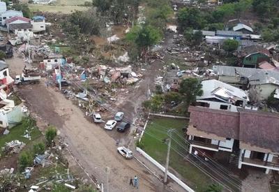 Ciclone deixa prejuízo de R$ 1 bilhão no comércio e na indústria gaúcha