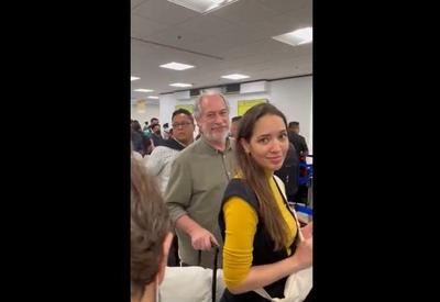 Ciro Gomes é hostilizado no aeroporto de Miami, nos Estados Unidos