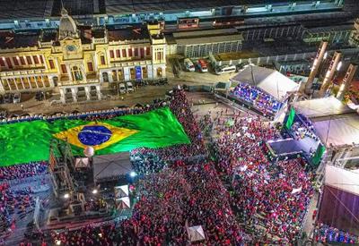 Lula participa de primeiro comício aberto, com segurança reforçada