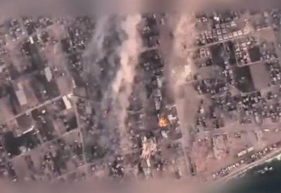 Faixa de Gaza é bombardeada por Israel após fim de prazo para saída de civis