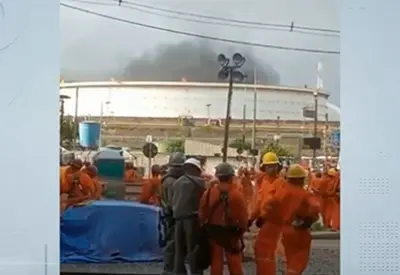 PE: Explosão em refinaria Abreu e Lima deixa quatro feridos