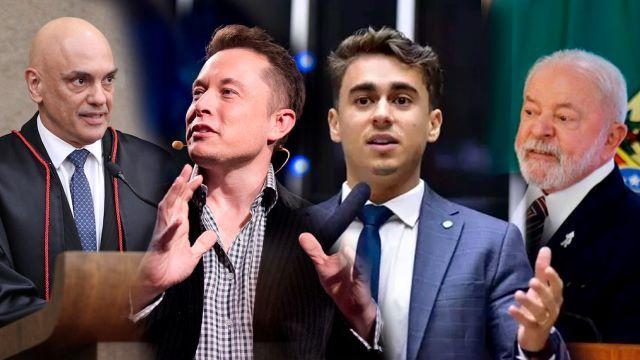 Poder Expresso: Musk elogia Nikolas por criticar STF; Moraes cita “alienígenas”