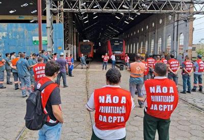 SP: Ferroviários em greve devem trabalhar com 100% do efetivo no pico, diz Justiça