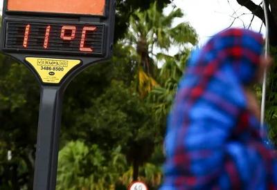 Com frente fria, capitais devem registrar recorde de temperatura nesta sexta-feira (19)