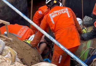 Funcionário cai em tubulação de esgoto durante obra e é resgatado após 9 horas em Salvador