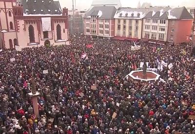 Centenas de milhares vão às ruas na Alemanha contra a extrema-direita