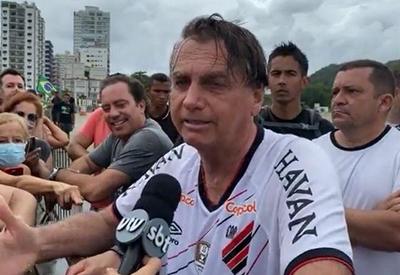 Em SP,  Bolsonaro fala sobre Iphan e critica medidas restritivas 
