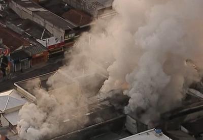 Incêndio atinge loja de utilidades na zona sul de São Paulo